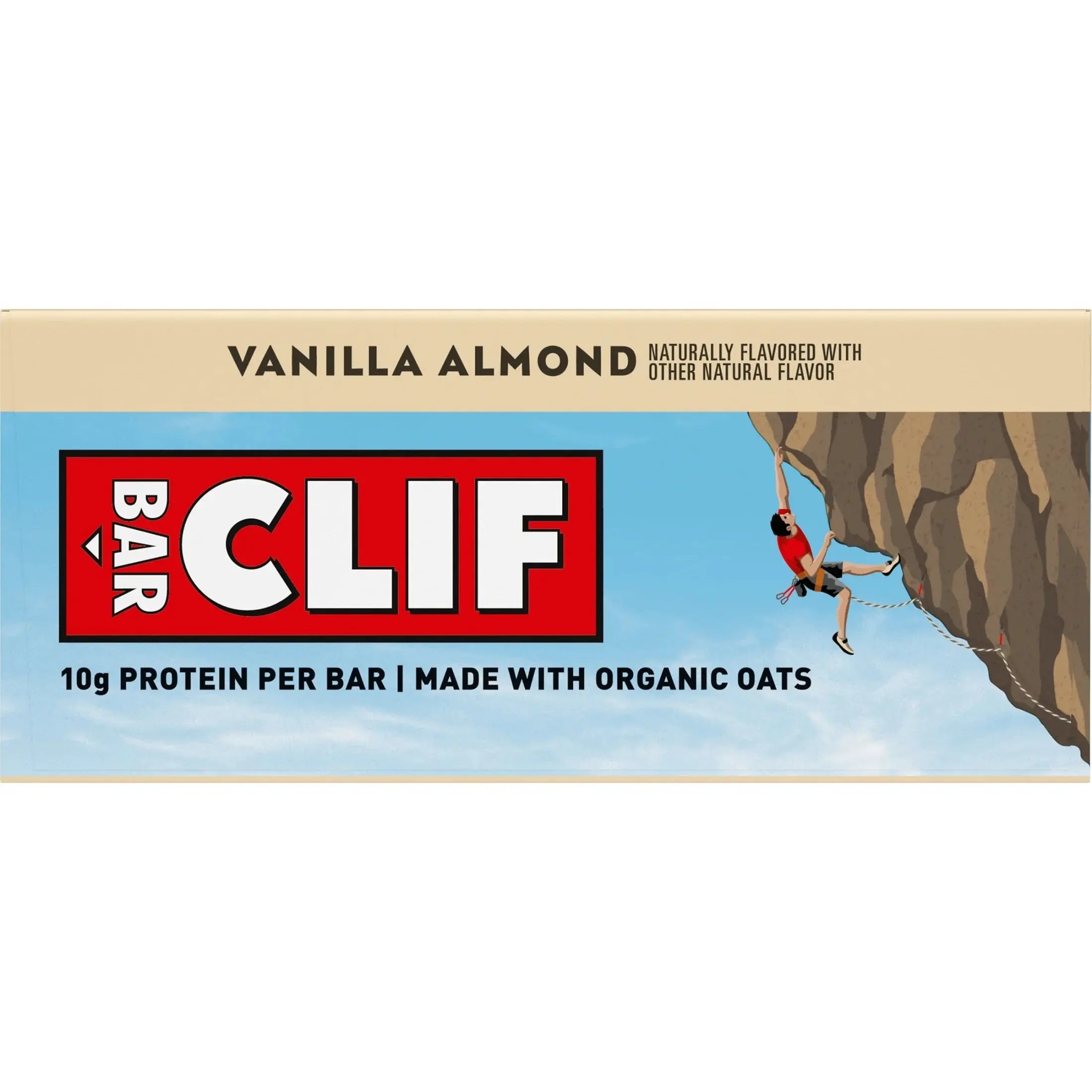 Caffeinated Energy Protein Bars, Vanilla Almond, 5 Pack