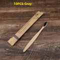 10Pcs Colorful Toothbrush Natural Bamboo Tooth Brush Set Soft Bristle Charcoal Teeth Eco Bamboo Toothbrushes Dental Oral Care