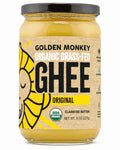 Golden Monkey Ghee Organic Grass-Fed Clarified Butter, Original, 8 Fl Oz