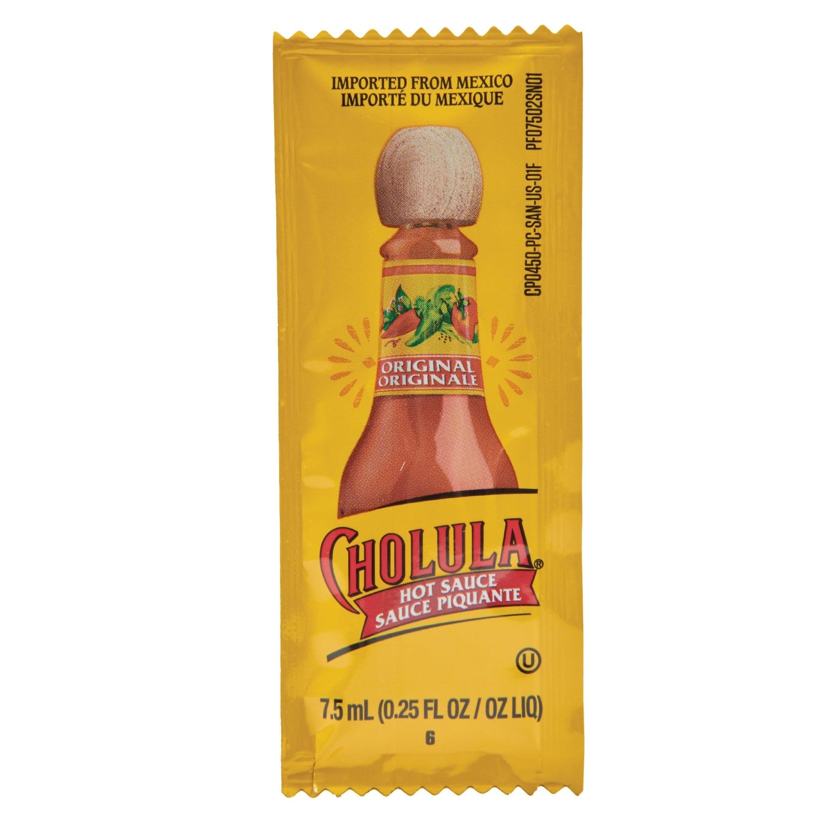 Cholula Original Hot Sauce Packets, 200 Count - One 200 Count Individu