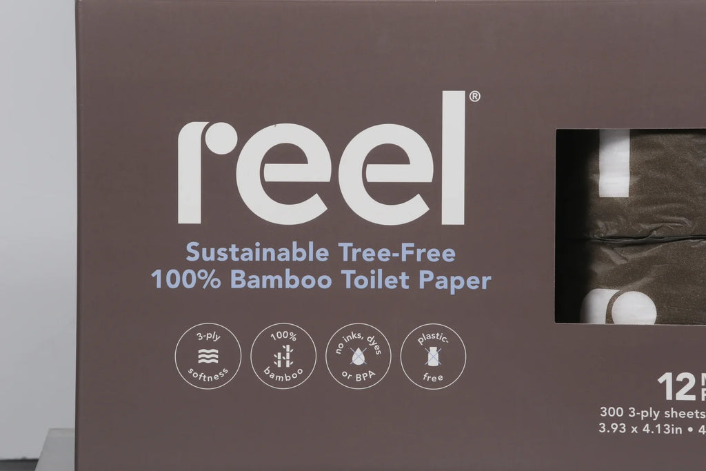 Paper Bamboo Bath Tissue 3-Ply 12 Pack (Pack of 2)