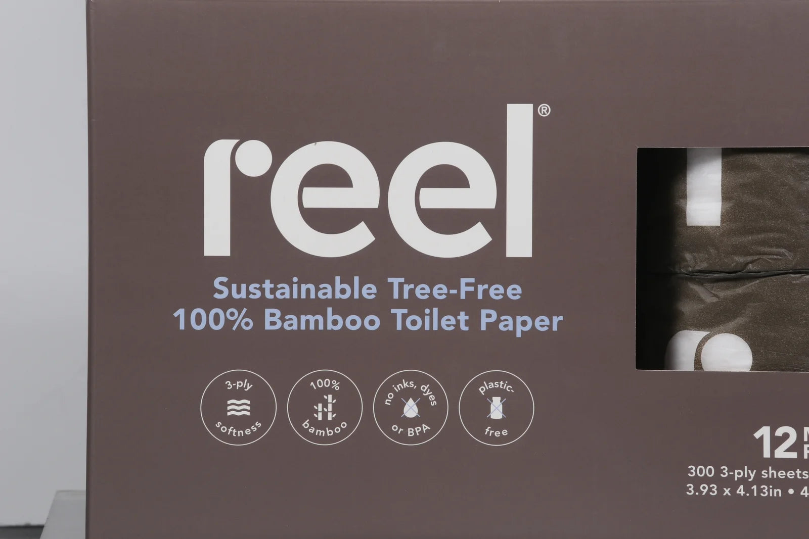 Paper Bamboo Bath Tissue 3-Ply 12 Pack (Pack of 2)