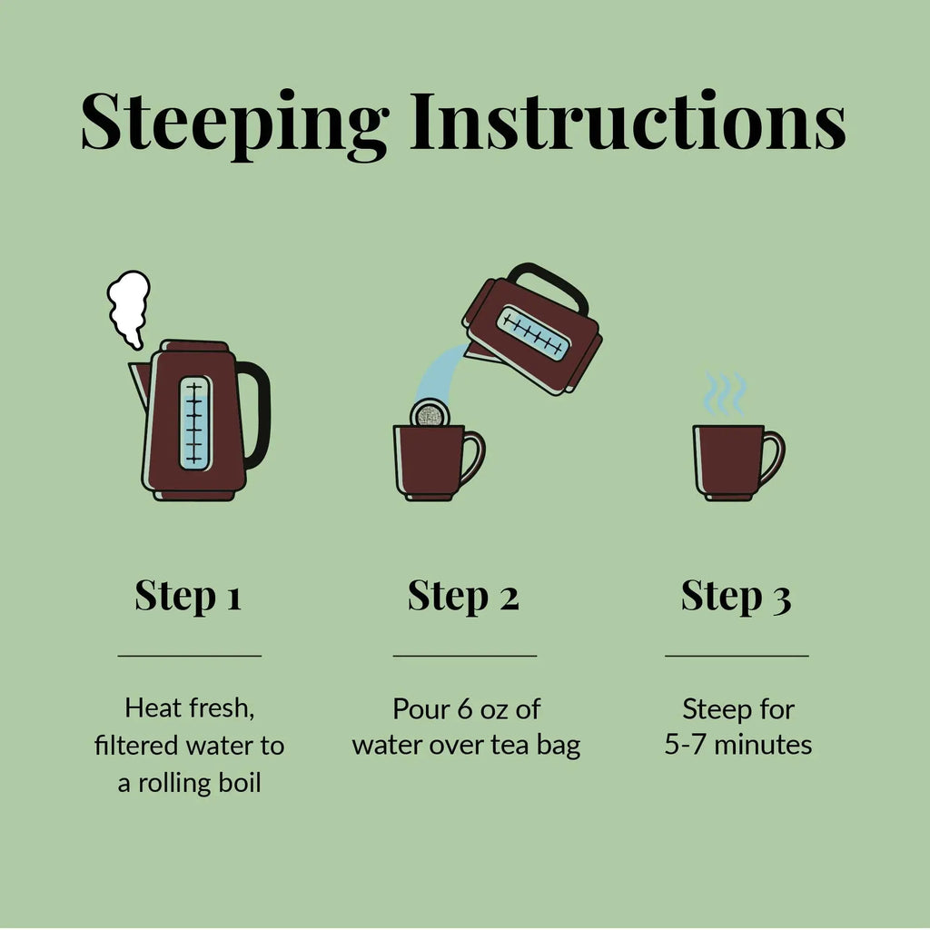 Peppermint Cuppa Chocolate Tea, 36 Tea Bags, Rooibos Tea Dessert Blend