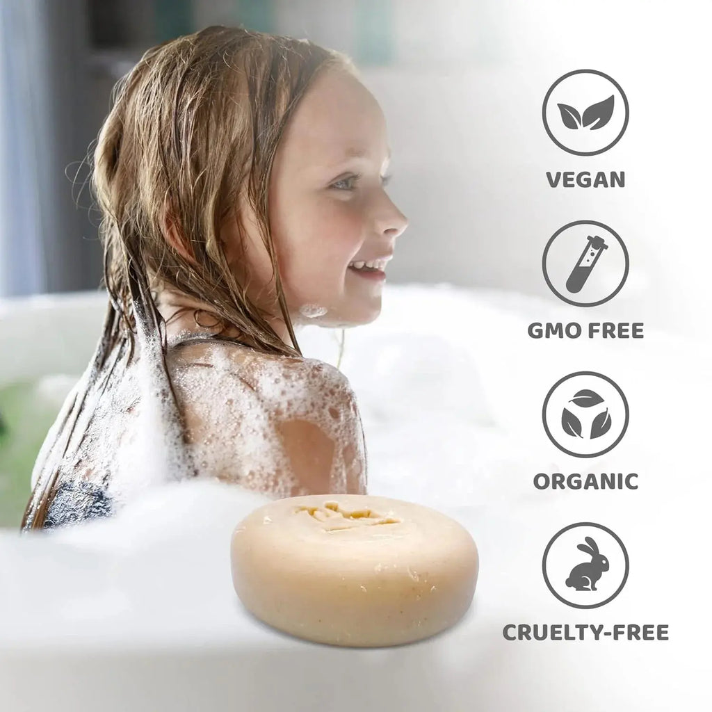 Baby Soap Bar for Kids Handmade in USA Natural and Safe for Sensitive Skin Buttermilk Greek Yogurt and Coconut Milk by
