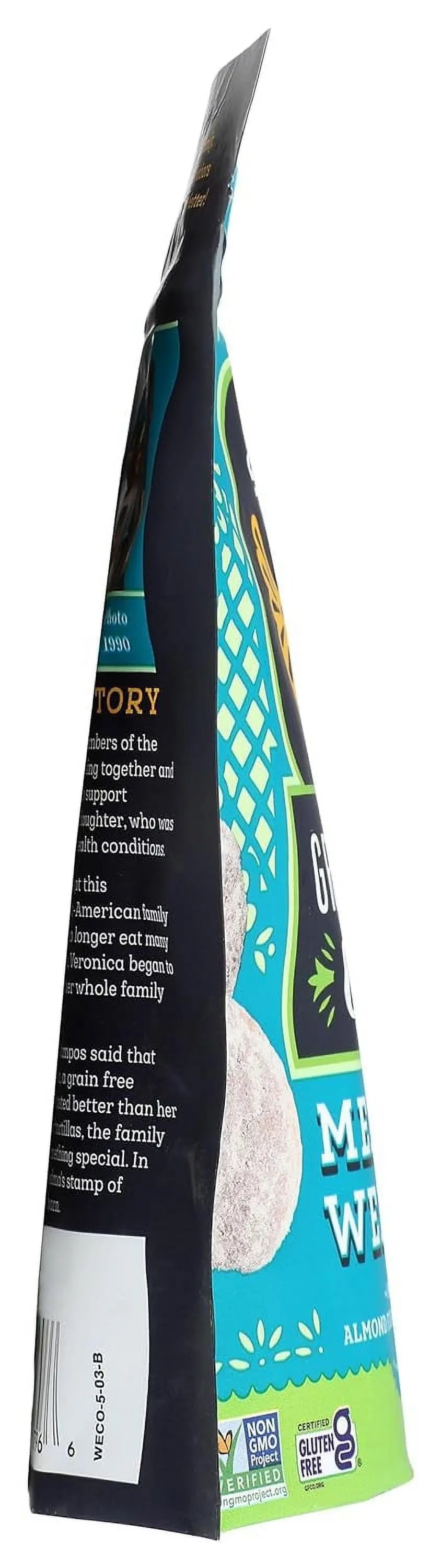 (2 Pack)  Family Foods Grain Free Mexican Wedding Cookies, 4.5 Oz