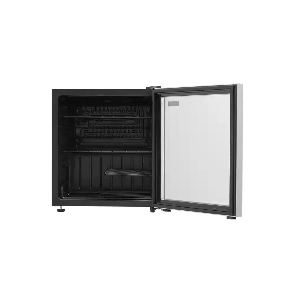 18 In. Single Zone Beverage and Wine Cooler in Stainless Steel