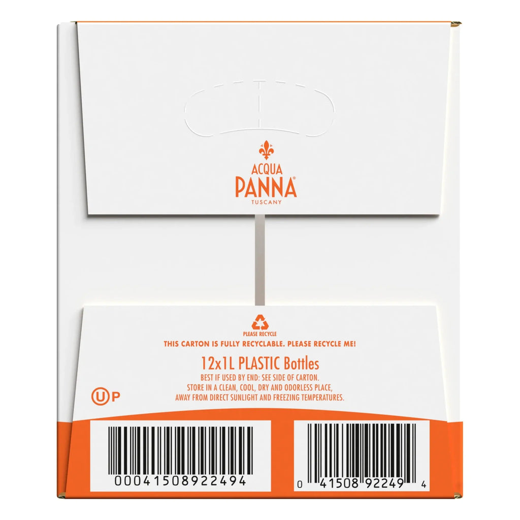 Natural Spring Water, 405.6 Fl Oz, 12 Plastic Water Bottles