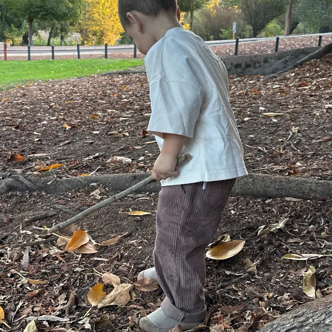 Kids Organic Cotton Corduroy Pants