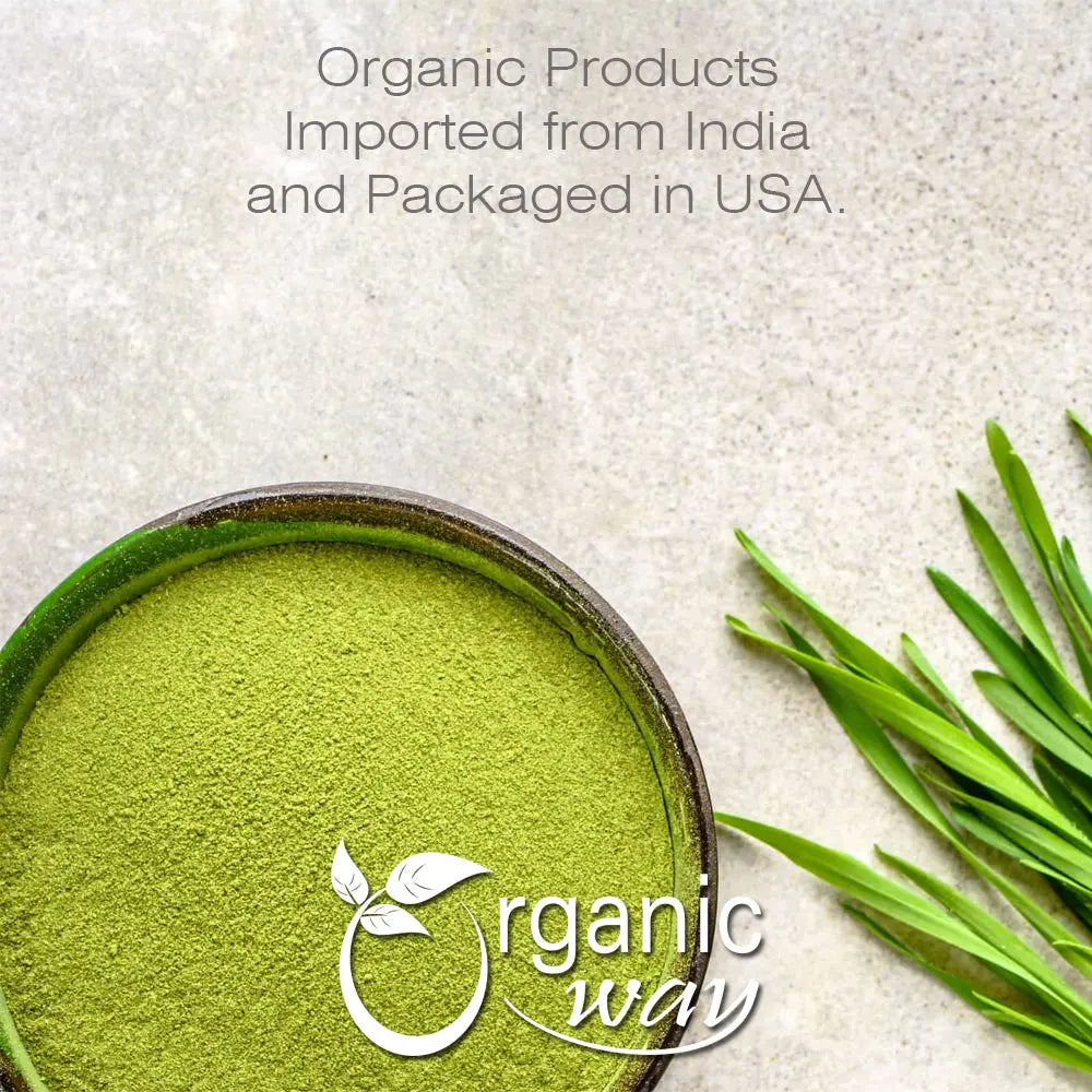 Organic Way Wheat Grass Powder - Organic, Kosher & USDA Certified