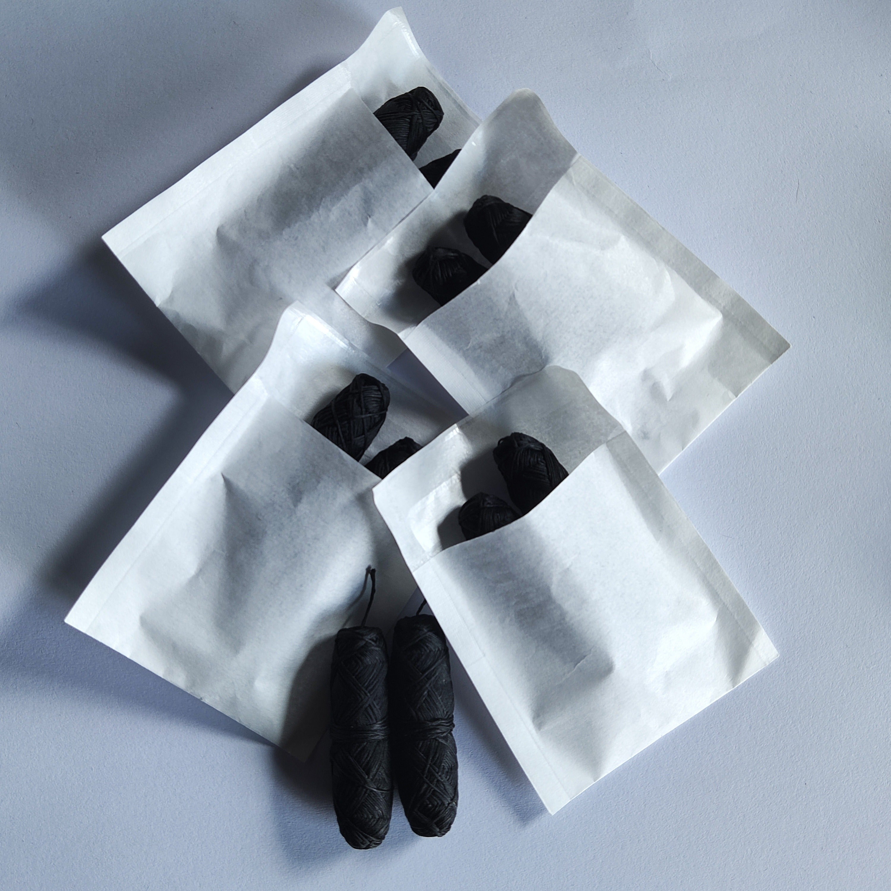 10PCS Ultra-clear Mint Corn Starch Floss Bamboo Charcoal Floss (with 1 Zero Waste Glass Bottle) 10PCS Corn Starch Floss Bamboo Charcoal Floss Replacement, Effectively Removes Plaque, Protects Teeth and Gums, Anti-tear, Thorou Chef's Market