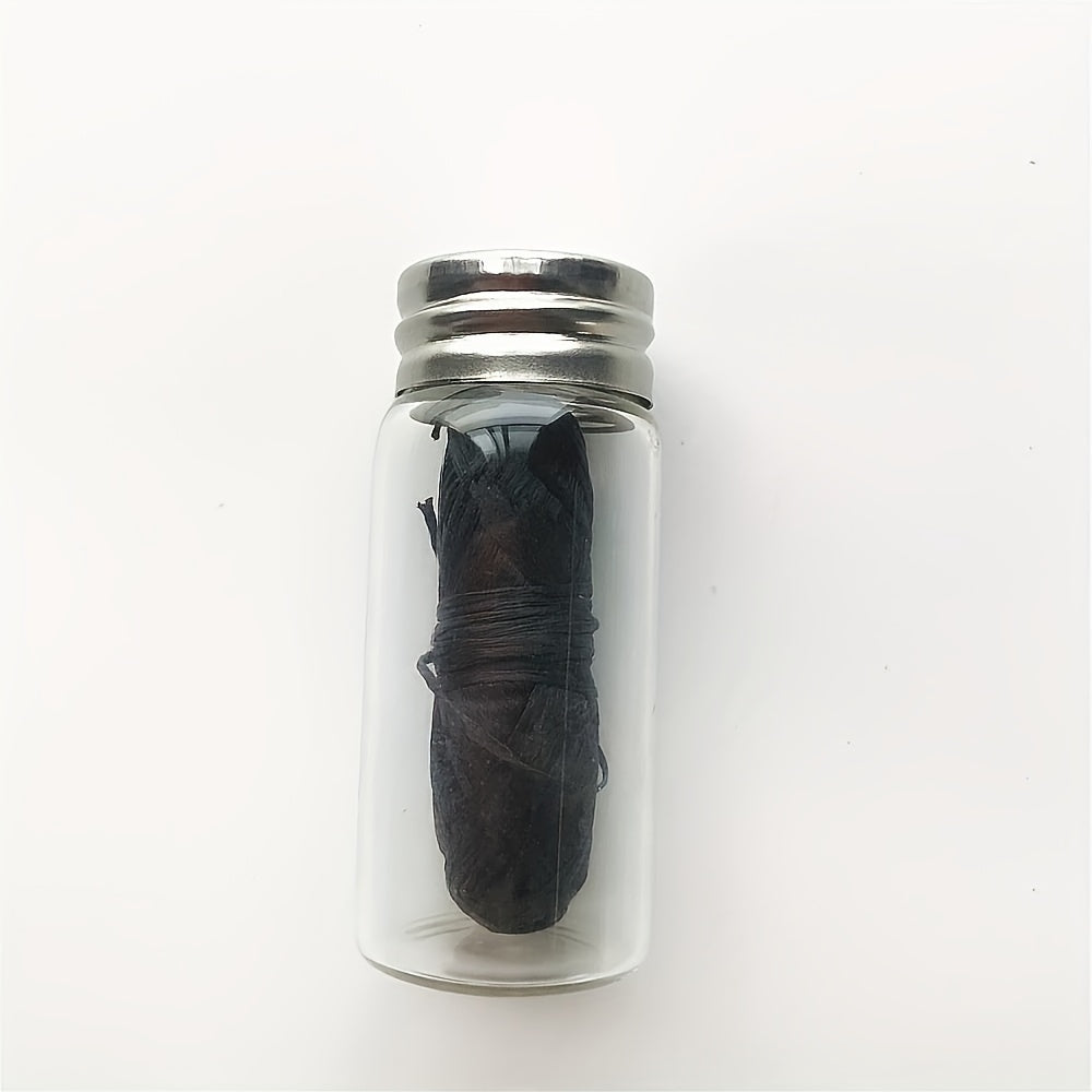 10PCS Ultra-clear Mint Corn Starch Floss Bamboo Charcoal Floss (with 1 Zero Waste Glass Bottle) 10PCS Corn Starch Floss Bamboo Charcoal Floss Replacement, Effectively Removes Plaque, Protects Teeth and Gums, Anti-tear, Thorou Chef's Market