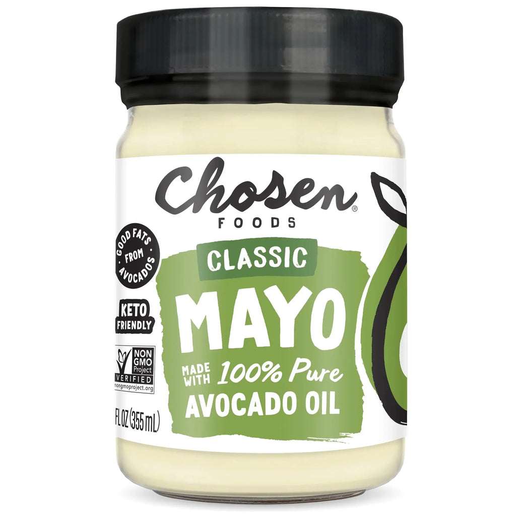 100% Pure Avocado Oil Classic Mayo 12 Oz Jar