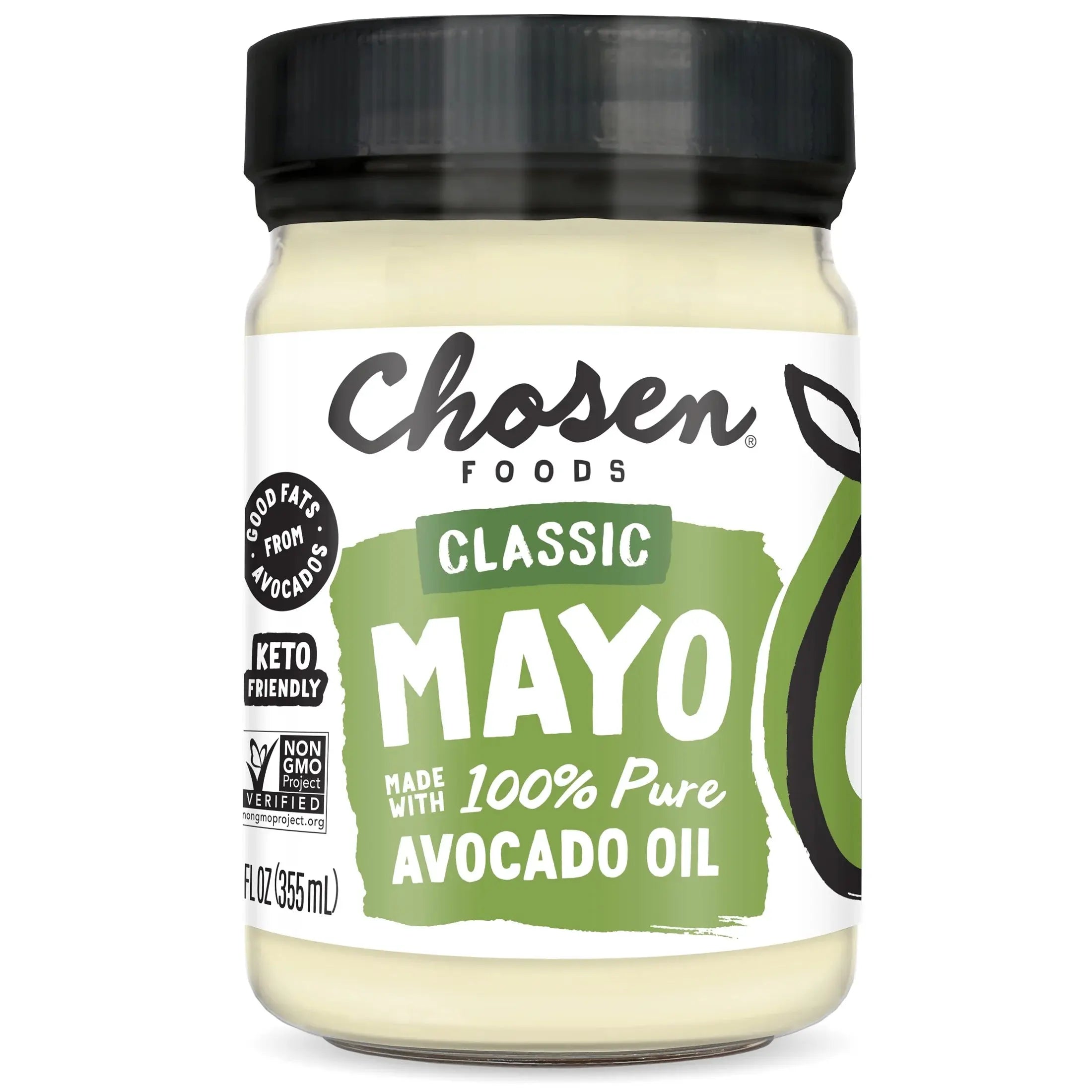 100% Pure Avocado Oil Classic Mayo 12 Oz Jar