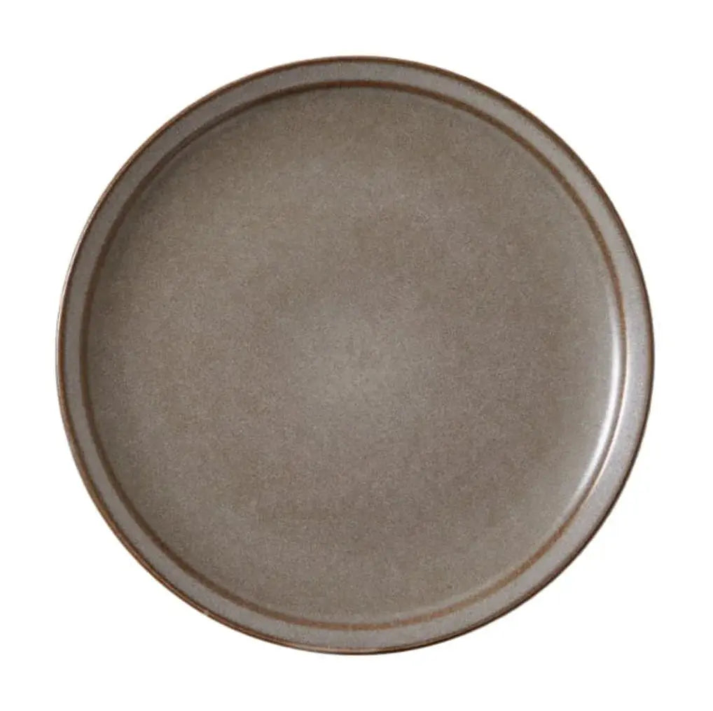 Better Homes and Gardens Banks Brown 12-Piece Stoneware Plates & Bowls Dinnerware Set