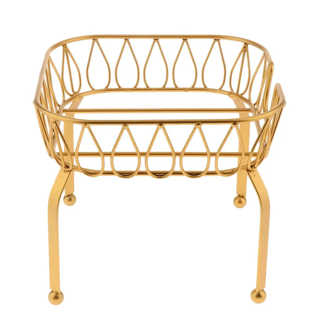 Metal Iron Drinks Dispenser Metal Stand Basket Party Juice Tea Bucket Holder Kitchen Tools For Party Bar Pub Celebration colegio culinario de morelia