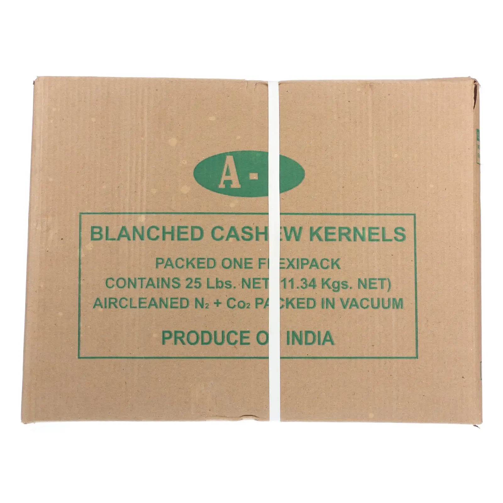 UD2 Bulk Organic Raw Cashews Unsalted Pieces 1 Each 25 Lbs-Snack Food Application W180/W240/W320 Grade Chef's Market