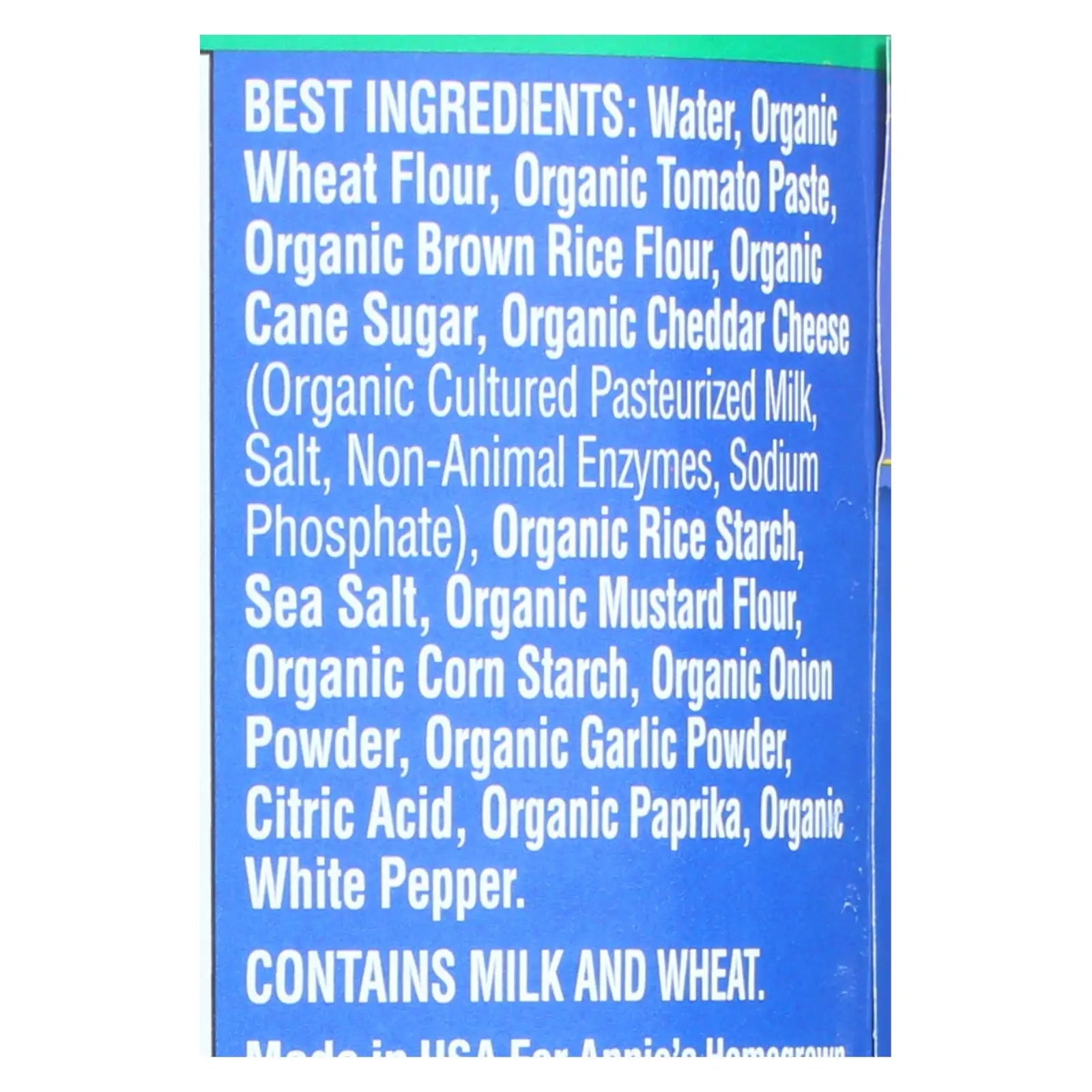 UD2 Annie's Homegrown Organic 15 Oz. Cheesy Ravioli in Tomato and Cheese Sauce Case of 12-Cheese & Analogues Chef's Market