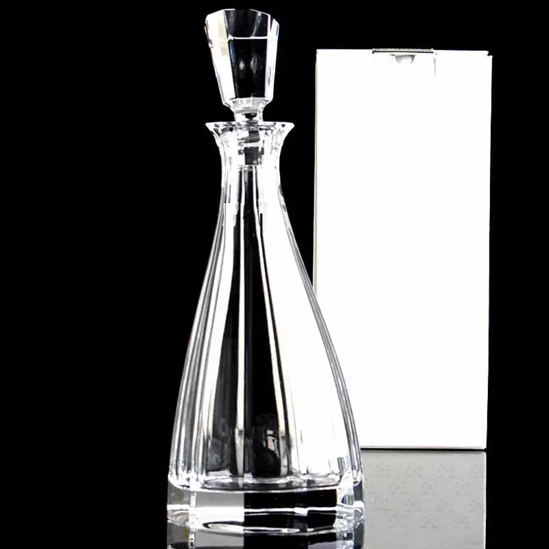Crystal Glass Wine Red Bottle  Wine Decanter Whiskey Liqour Pourer Home Bar Vodka Beer Bottle Jar Jug JR colegio culinario de morelia