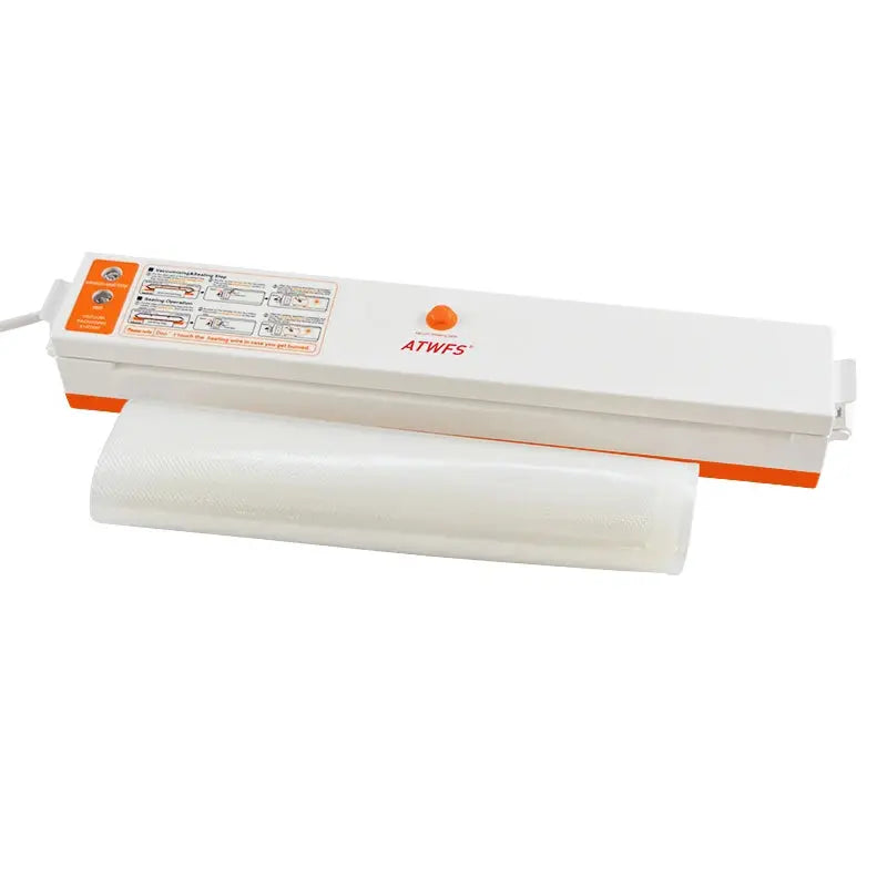 ATWFS Vacuum Sealer Packing Household Film Sealer Vacuum Packer Sealing Machine for Food Including 15Pcs Bags colegio culinario de morelia