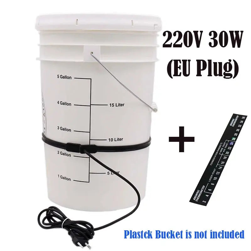 Homebrew Brew Belt Fermentation Heating Belt for Beer Wine Spirits 25Watt Plastic Fermenter Bucket 220V/110V EU/US Plug colegio culinario de morelia