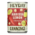 UD2 Heyday Canning Co. Organic 12-15 oz Bulk Chickpeas Kabuli Desi Chickpeas Roasted and Lemon Harissa Flavored Chef's Market