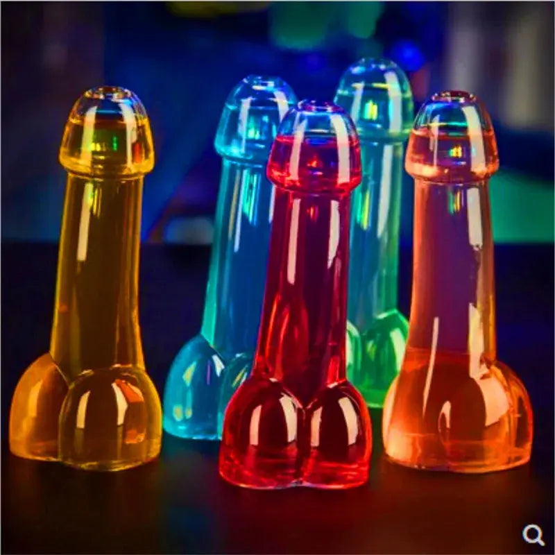 12Pcs Shot Penis Glass Cups Cocktail Genital Dicky Hen Party Night Bar Mugs Clear Wine Of Glasses Small Mouth Willy For Drinks colegio culinario de morelia