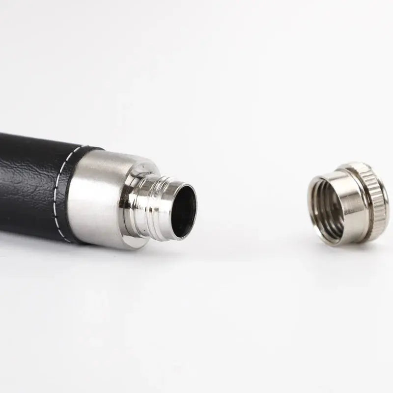 1Pc Portable Mini Hip Flask 1.5oz Whisky Vodka Stainless Steel Hip Personalized Pen Holder Shape Flagon Men's Gift colegio culinario de morelia