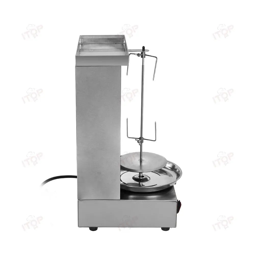 ITOP Electric Doner Kebab Grill Shawarma Machine Automatic Rotating BBQ Grill For Commercial Household Heating Pipe colegio culinario de morelia