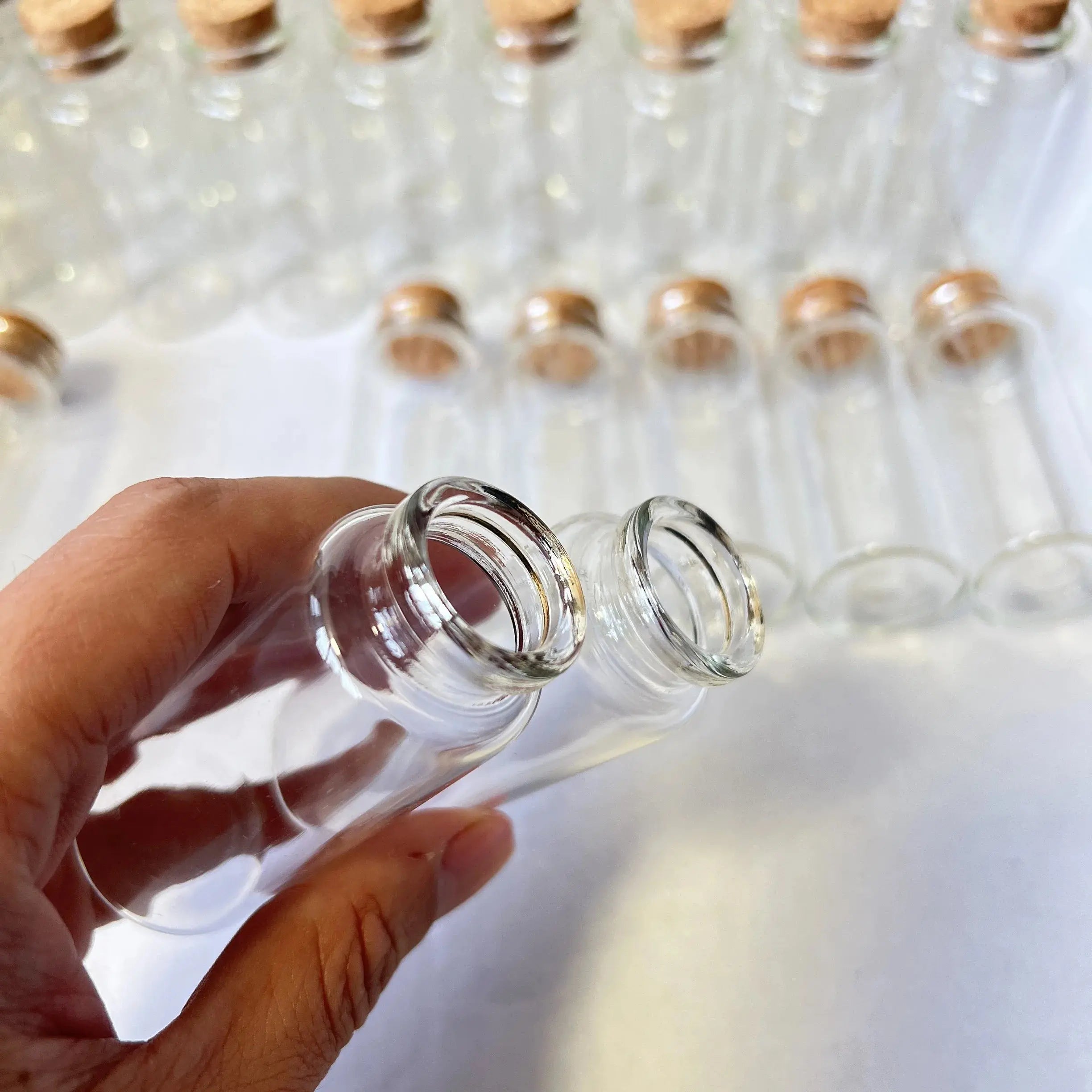 15/36/56 pcs 30x70mm 30ml Glass Jars Cork Tiny Test Tube Bottles Clear Mini Containers DIY Wedding Favors Wishing Bottle colegio culinario de morelia