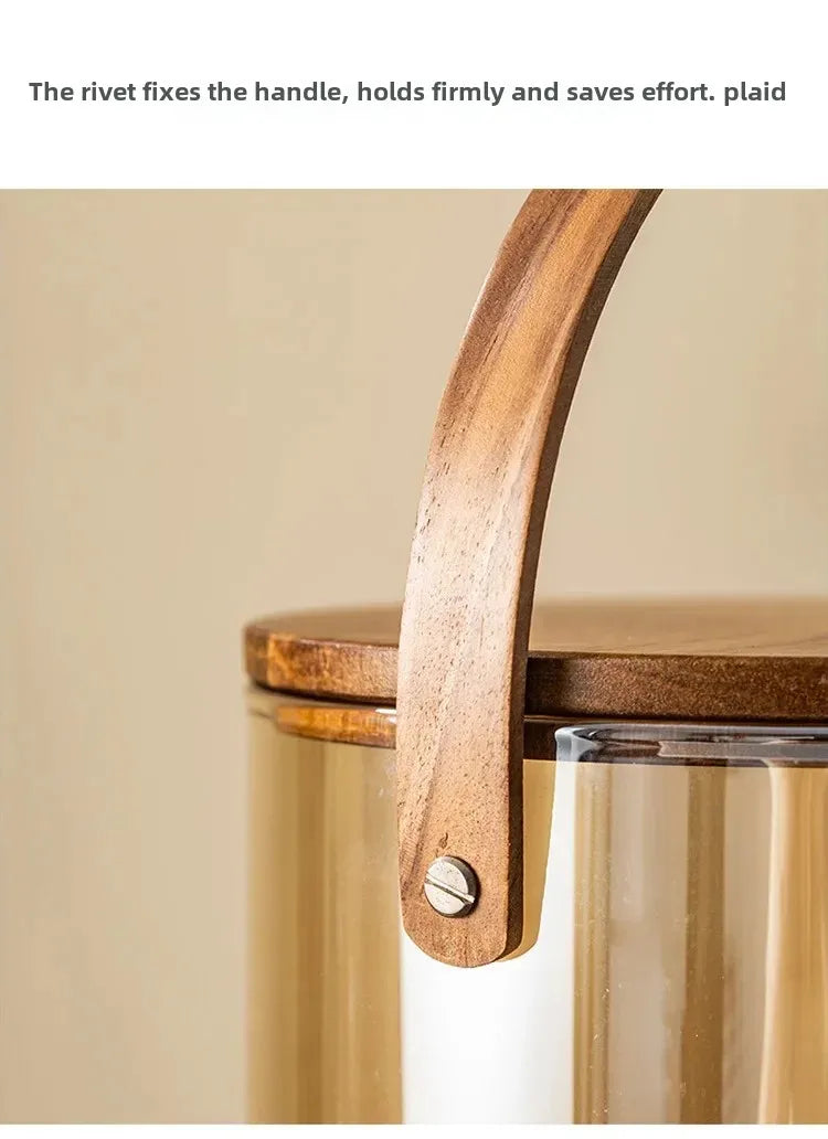 Glass Cold Kettle High-Temperature Resistant Commercial Juice Tank for Home Use Summer Beverage Storage for Kitchen & Bar Chef's Market