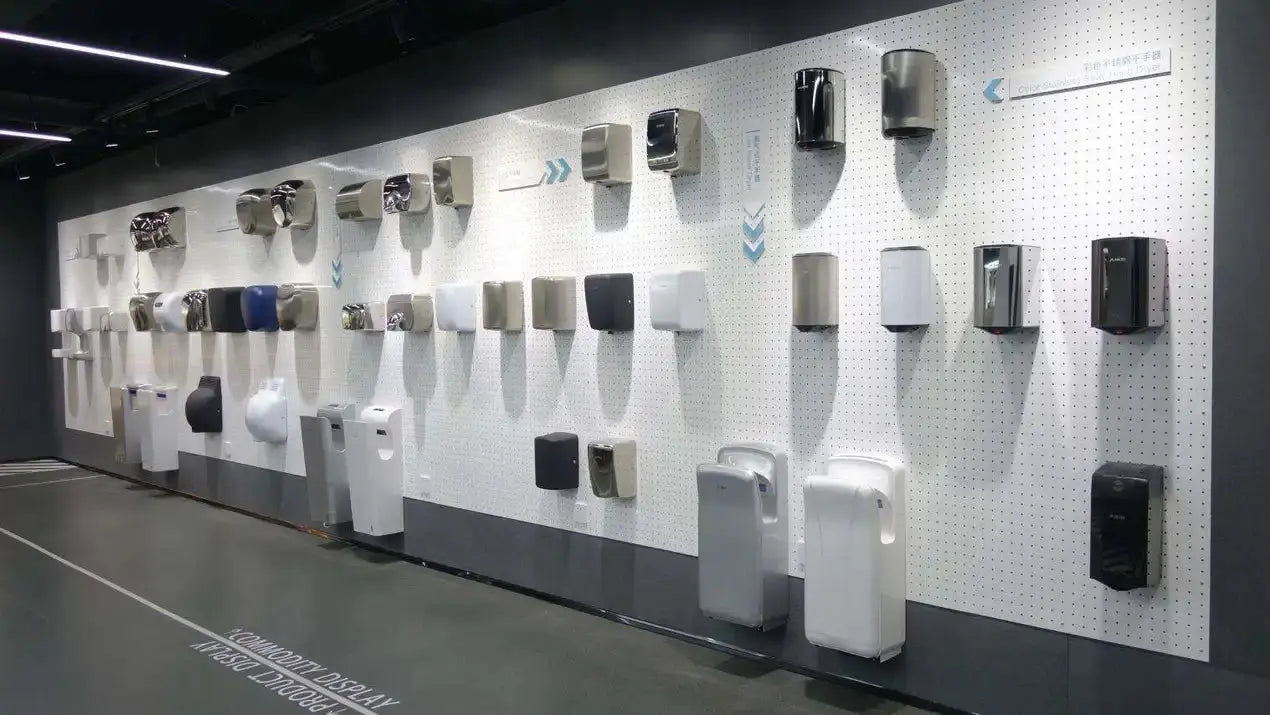 AIKE Automatic Air Hands Dryer Creative Hands Washing and Drying 2 in 1 Design Air Tap Bathroom Faucet with Hand Dryer AK7120 colegio culinario de morelia