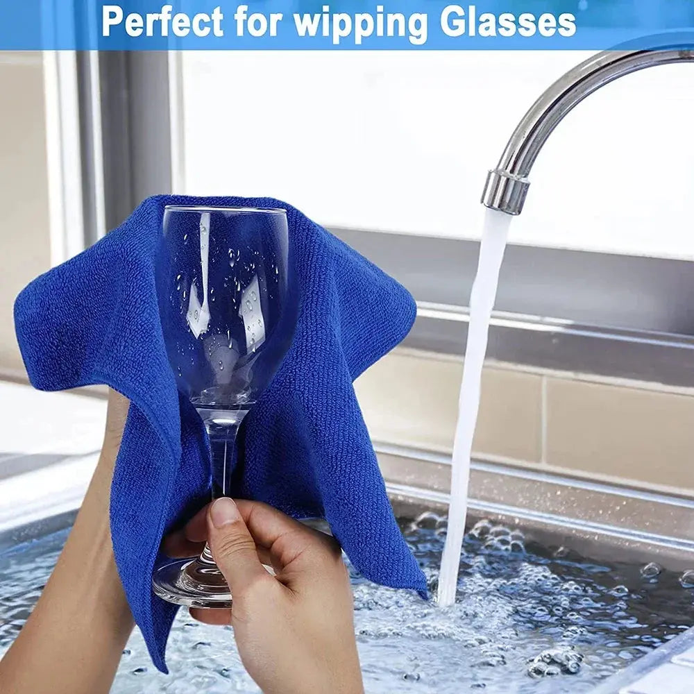 3/50pcs Microfiber Towels Car Wash Drying Cloth Towel Household Cleaning Cloths Auto Detailing Polishing Cloth Home Clean Tools colegio culinario de morelia