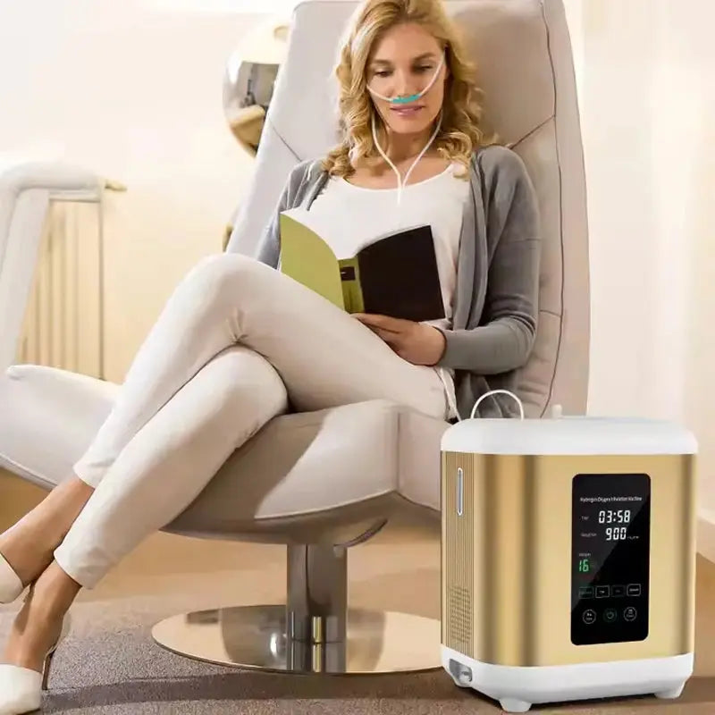 Home Use PEM HHO Therapy Hydrogen H2 Generator Inhaler 600ML/900ML 99.99% Pure Oxyhydrogen Inhalation Therapy Machine colegio culinario de morelia