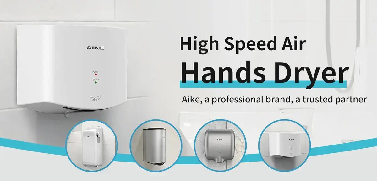 AIKE Automatic Air Hands Dryer Creative Hands Washing and Drying 2 in 1 Design Air Tap Bathroom Faucet with Hand Dryer AK7120 colegio culinario de morelia