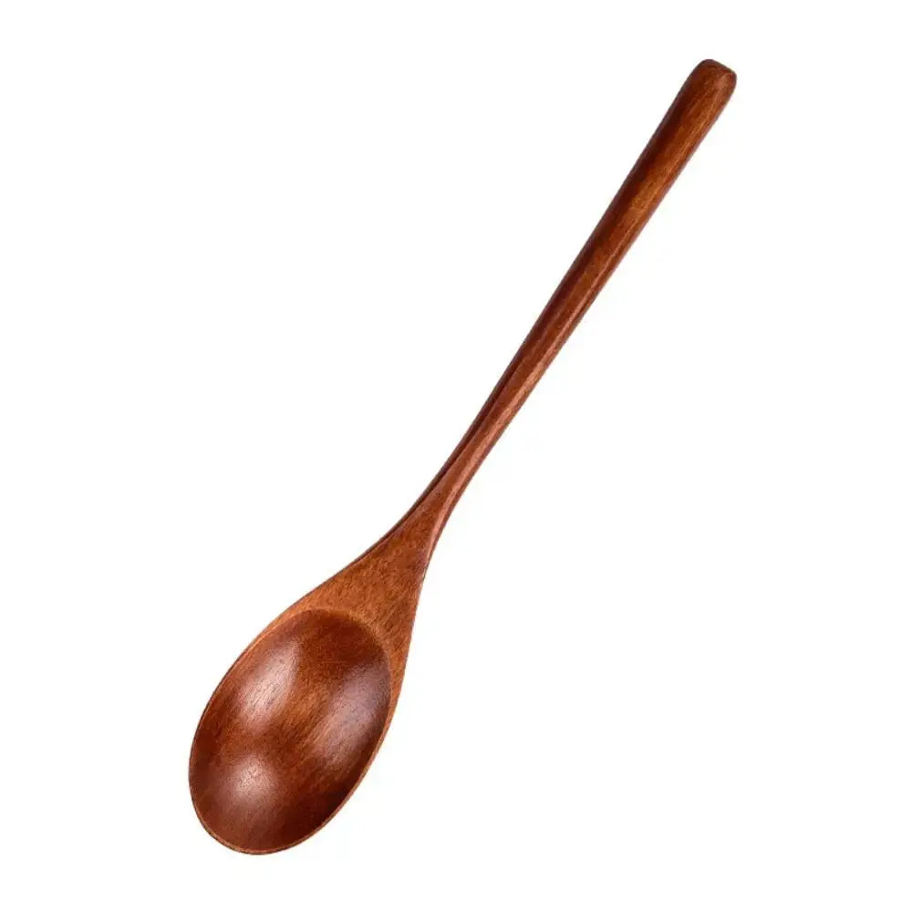 High Quality Natural Wooden Spoon Handmade Dinner Kit Wooden Fork Kitchen Accessories colegio culinario de morelia