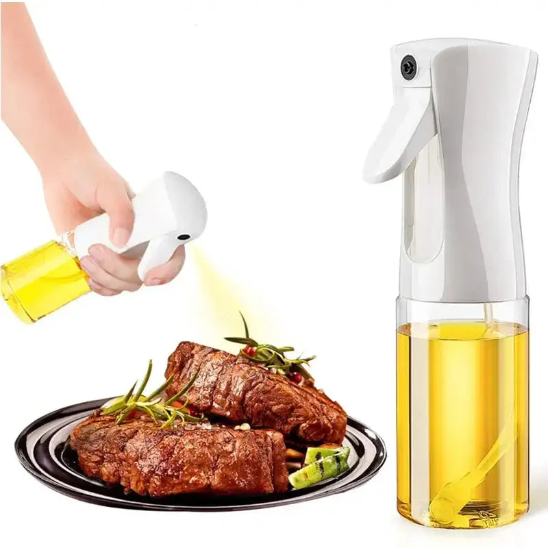 200/300/500ml Oil Spray Bottle BBQ Cooking Olive Oil Sprayer Plastic Baking Oil Spray Empty Bottle Vinegar Bottle Or  Oil brush colegio culinario de morelia
