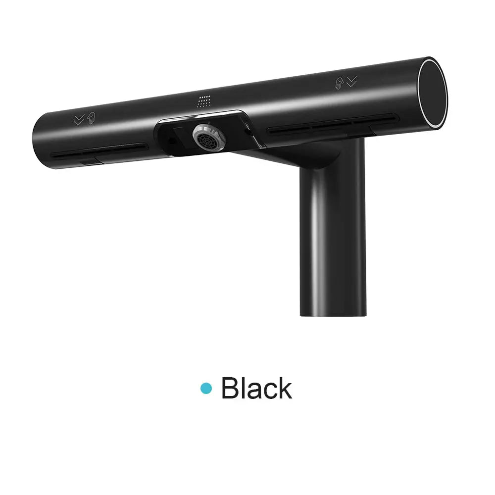 AIKE Automatic Air Hands Dryer Creative Hands Washing and Drying 2 in 1 Design Air Tap Bathroom Faucet with Hand Dryer AK7120 colegio culinario de morelia