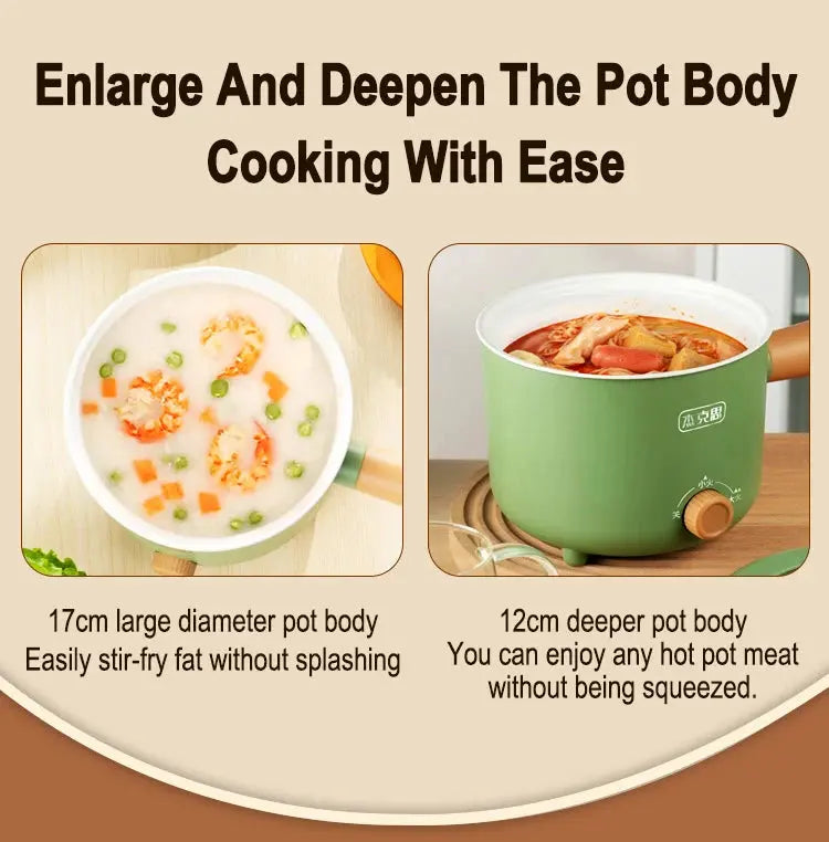 110V/220V Electric Rice Cooker Multifunctional Stew Pan Non-stick Cookware for Kitchen Offer Multicooker Hot Pot Home Appliance colegio culinario de morelia