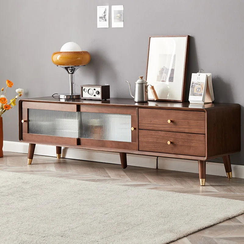 Wood Moveable Tv Cabinet Brown Modern Universal Farmhouse Storage Drawers Tv Cabinet Haushalt Muebles Para Tv Home Furniture Chef's Market