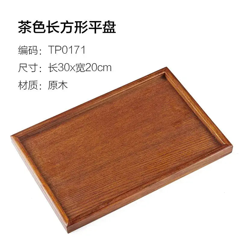 Japanese Wooden Tray Tea Tray Portable Decorative Miscellaneous Storage Tea Set Kitchen Storage Restaurant Service Tray colegio culinario de morelia