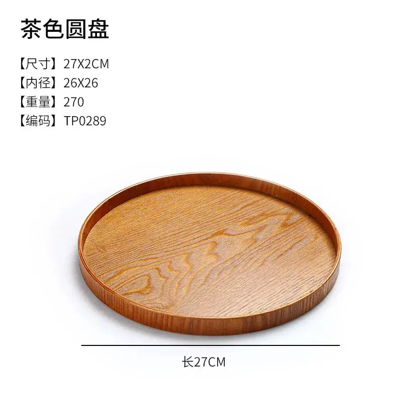 Japanese Wooden Tray Tea Tray Portable Decorative Miscellaneous Storage Tea Set Kitchen Storage Restaurant Service Tray colegio culinario de morelia