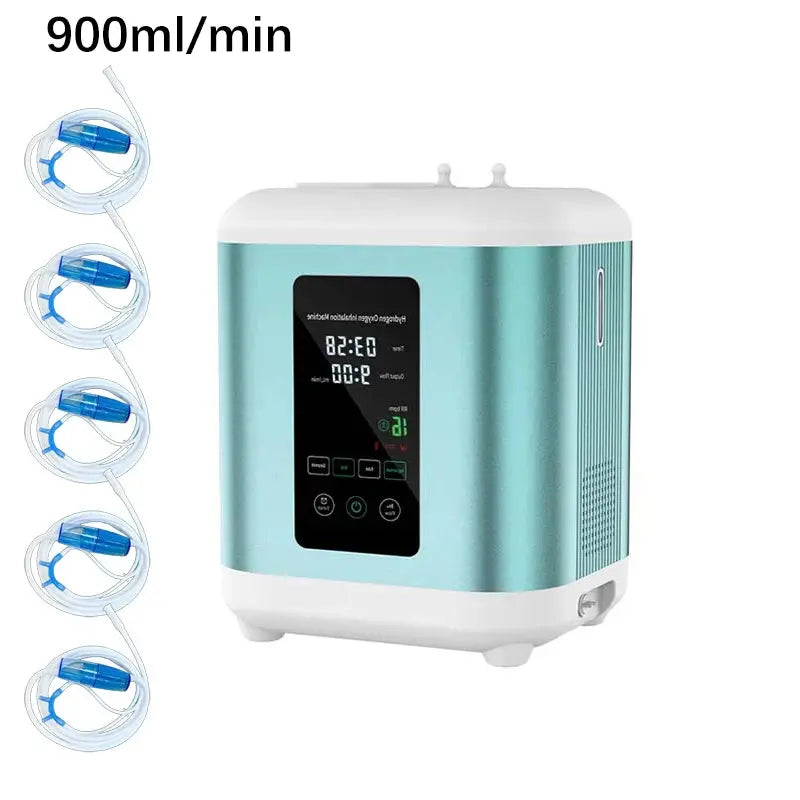Home Use PEM HHO Therapy Hydrogen H2 Generator Inhaler 600ML/900ML 99.99% Pure Oxyhydrogen Inhalation Therapy Machine colegio culinario de morelia