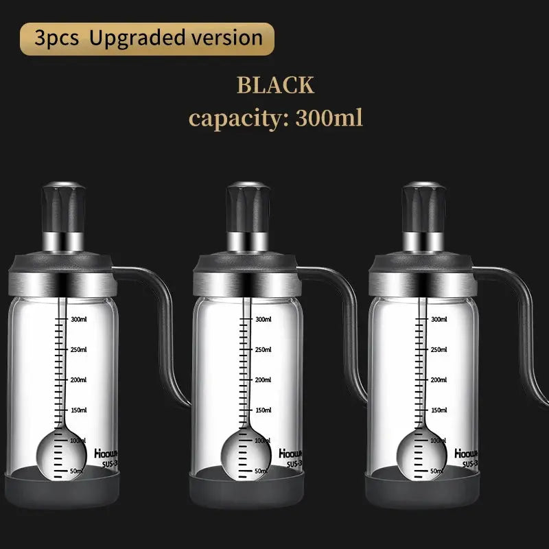 1pc Spice seasoning  bottle  kitchen supplies glass transparent sugar bottle with spoon seasoning bottle Salt and Pepper bottle colegio culinario de morelia