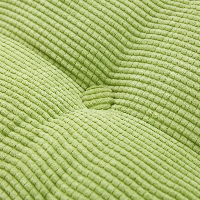 Inyahome Oversized Thickened Long Bench Cushion Pad Chair Seat Cushion Decorative Pillow For Garden Lounger/Bay Window Pad Green colegio culinario de morelia