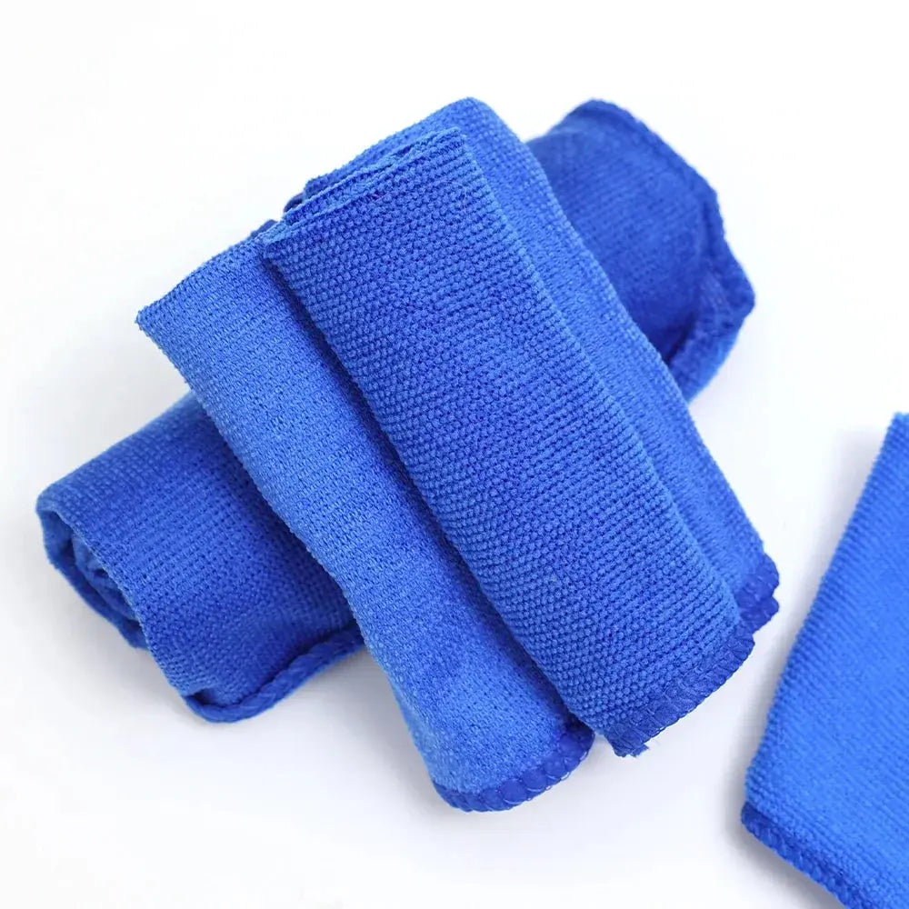 3/50pcs Microfiber Towels Car Wash Drying Cloth Towel Household Cleaning Cloths Auto Detailing Polishing Cloth Home Clean Tools colegio culinario de morelia