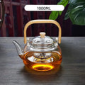 Heat Resistant Glass Teapot with Tea Strainer Infuser Flower Kettle for Electric Ceramic Stoves Kung Fu Teaware for Gas Stoves colegio culinario de morelia