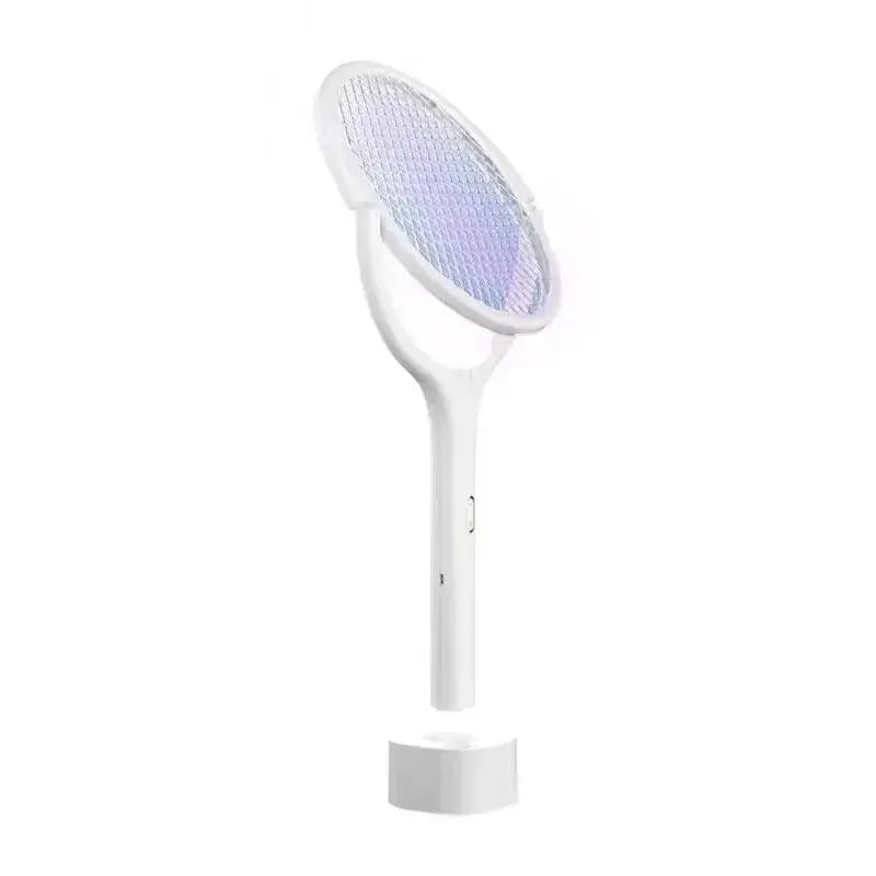 5 In 1 Fast Charging Racket Kill Fly Bug Safety Insulated Battery Powered Lamp ABS Adjustable Electric Mosquito Swatter colegio culinario de morelia