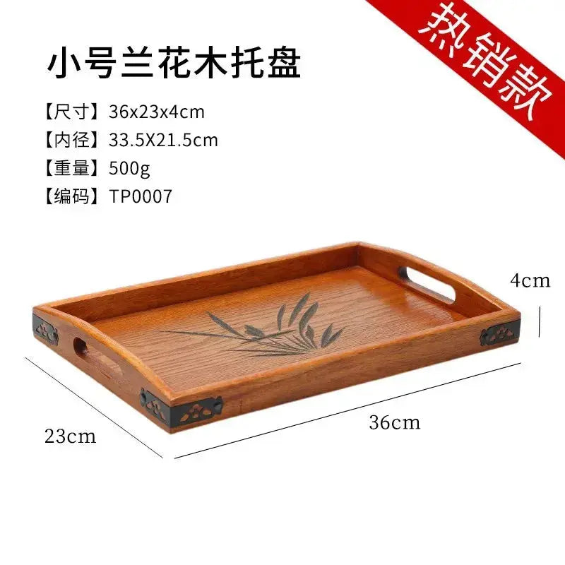 Japanese Wooden Tray Tea Tray Portable Decorative Miscellaneous Storage Tea Set Kitchen Storage Restaurant Service Tray colegio culinario de morelia