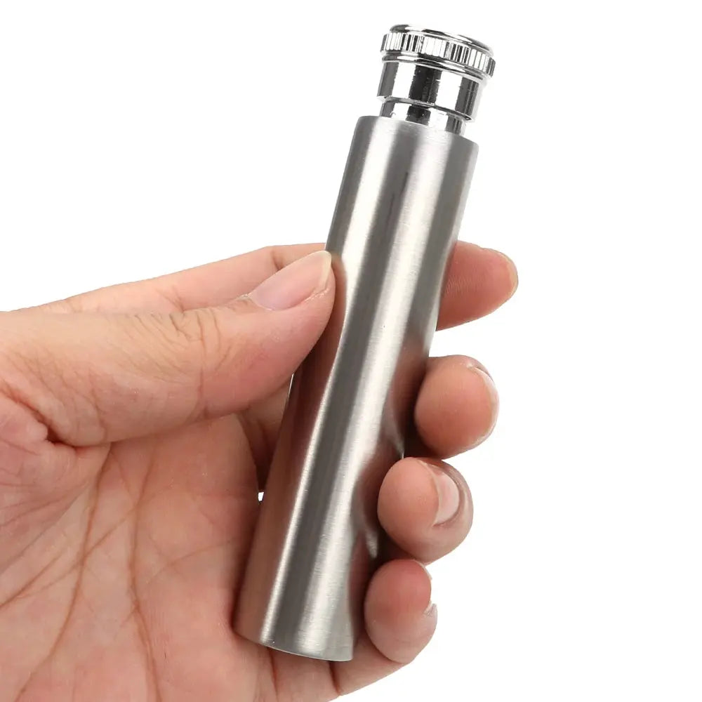 1/1.5 Oz Wine Bottle Portable Whisky Hip Flasks Stainless Steel Pocket Tubular Pot Wine Gift for Men colegio culinario de morelia