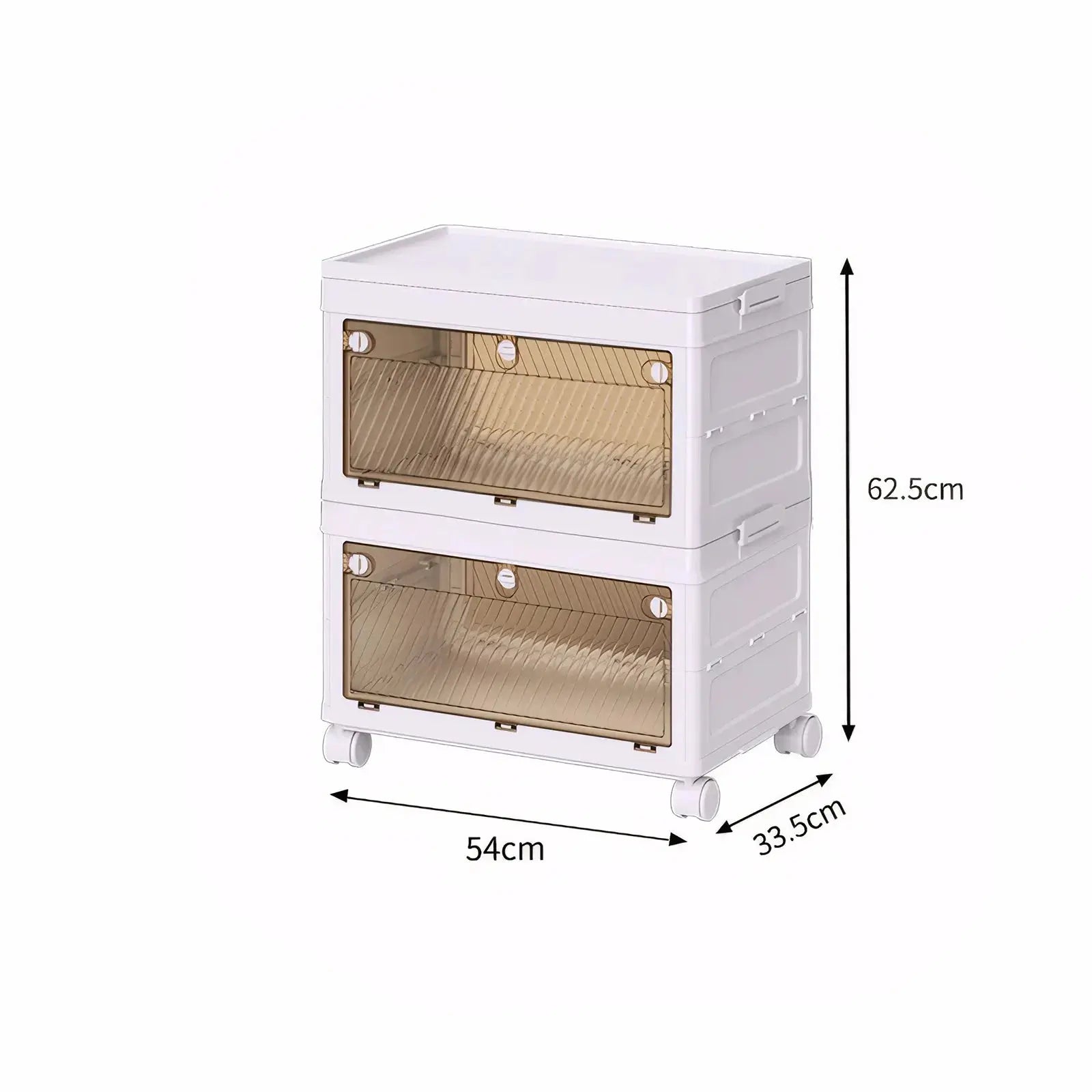 1/2/3/4/5 Layer Folding Storage Cabinet Storages Cabinet Waterproof Dustproof With Swivel Wheel Kitchen Bedroom Living Room colegio culinario de morelia